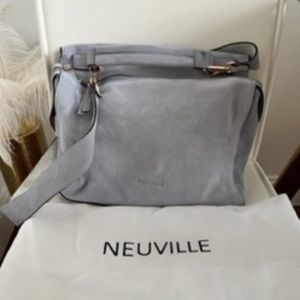 Neuville Duffel Suede Purse